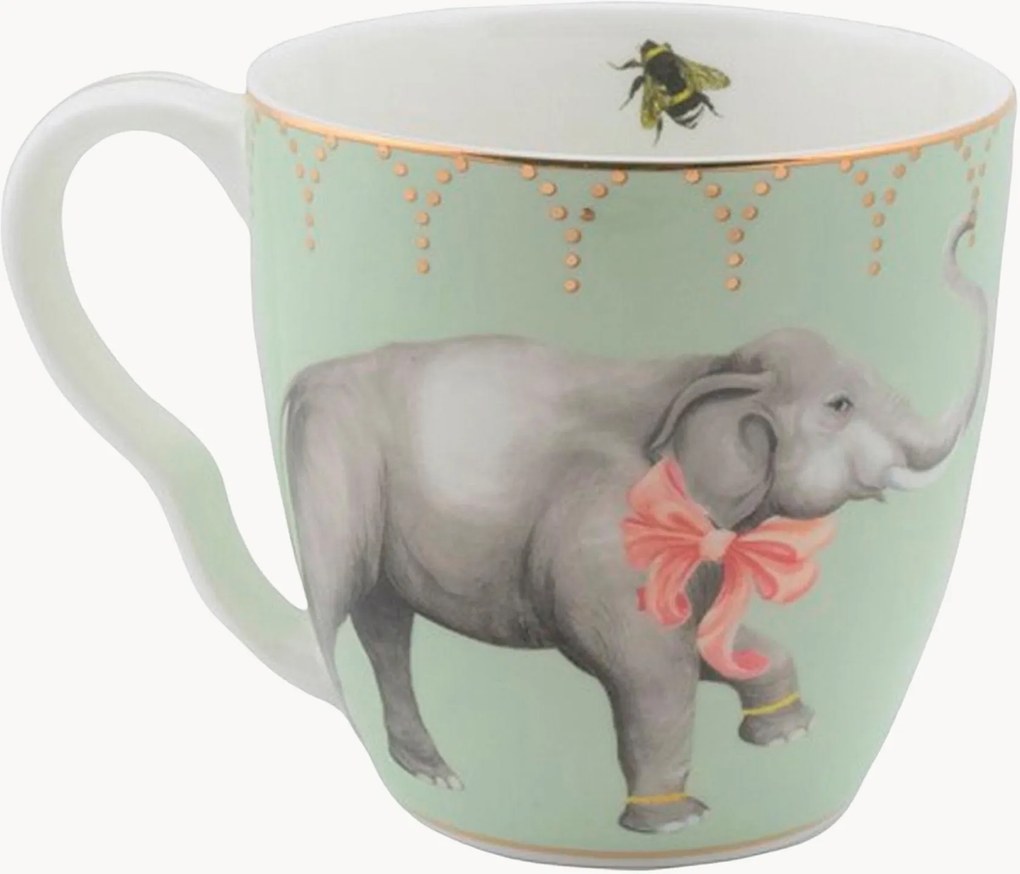 Beker Elephant van Fine Bone China