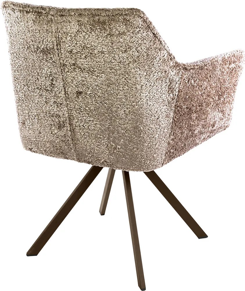 Draaibare Eetkamerstoel Beige