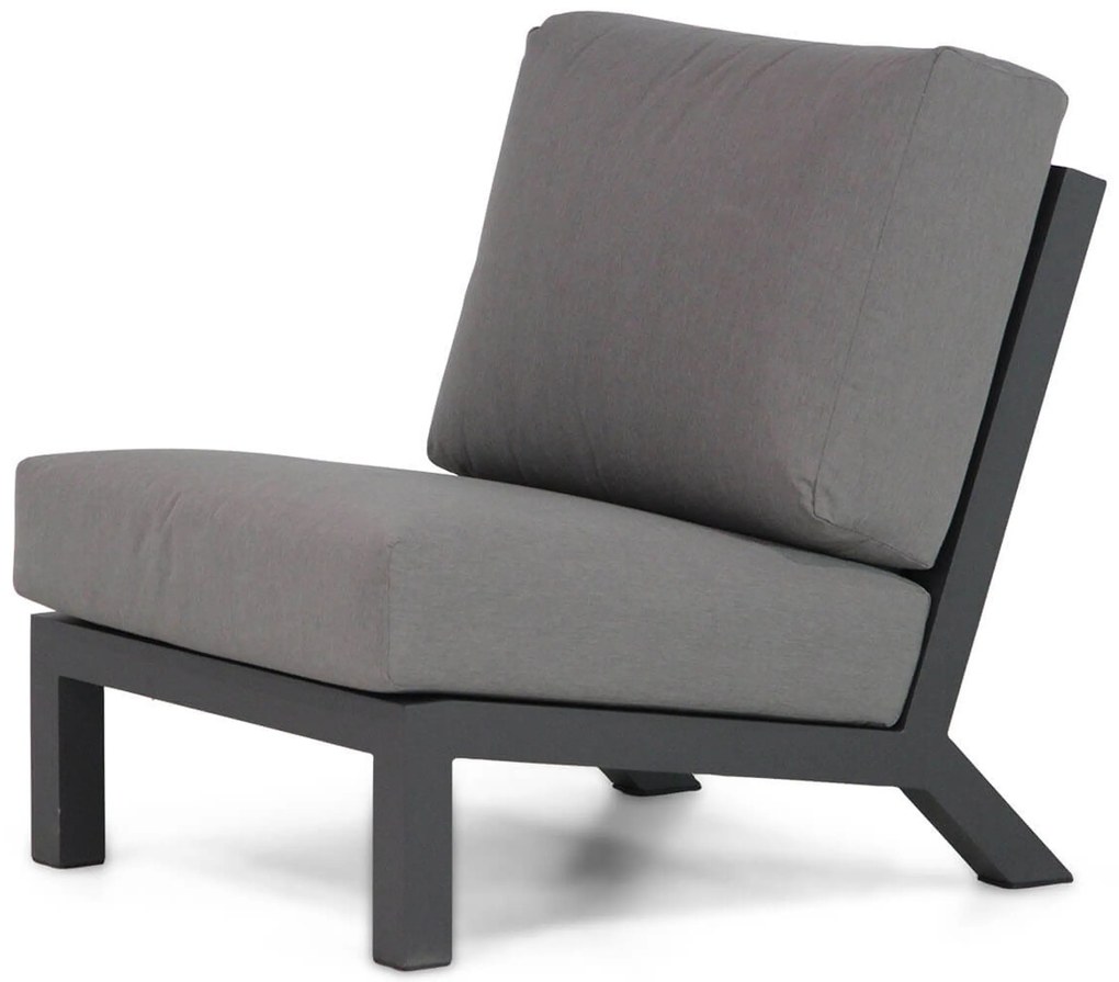 Hoek loungeset 5 personen Aluminium Grijs 4 Seasons Outdoor Capitol