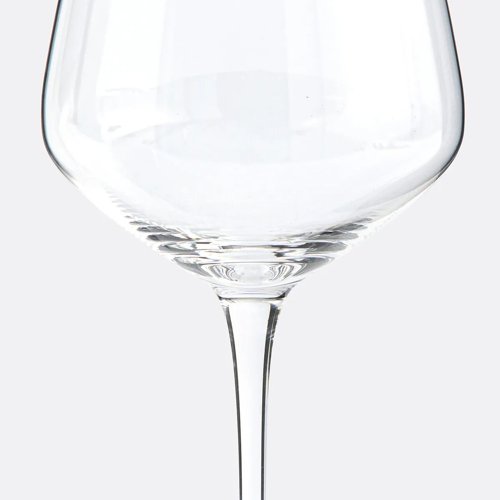 Set van 4 witte wijnglazen, Zonza
