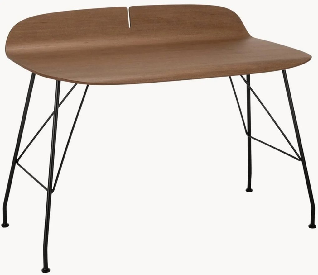 Bureau Earl met houten blad