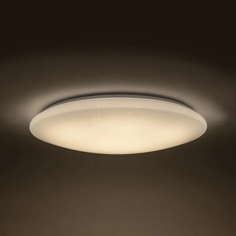 LED plafondlamp met dimmer 80cm stereffect met afstandsbediening - Extrema Modern rond Binnenverlichting Lamp