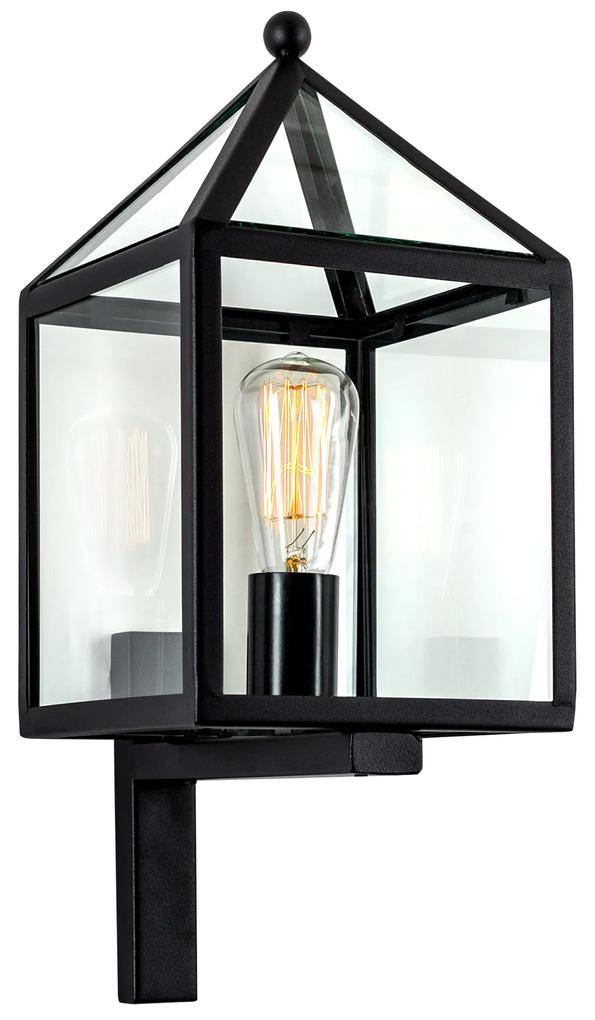 Bloemendaal Muurlamp Zwart met Smart Wifi LED