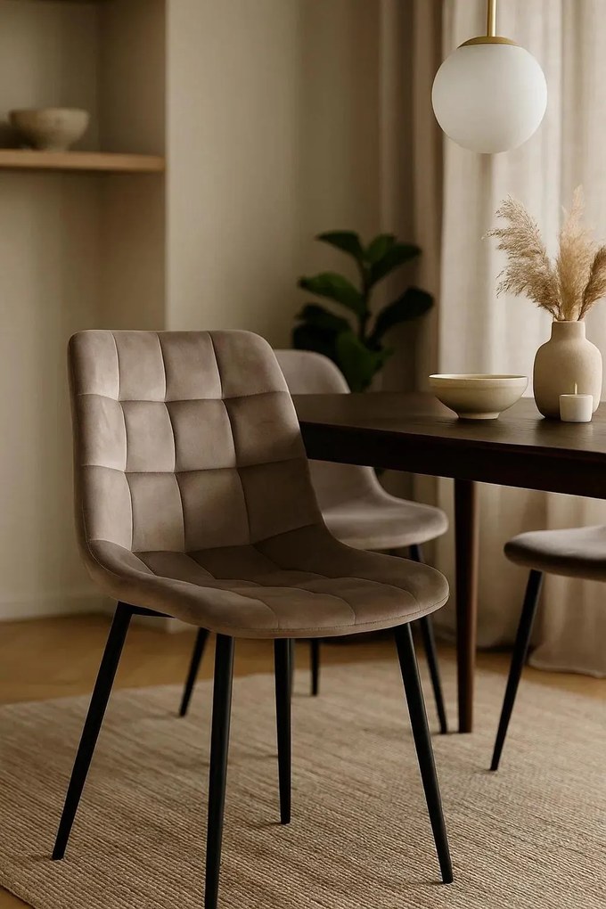 Fluwelen Teray Stoel