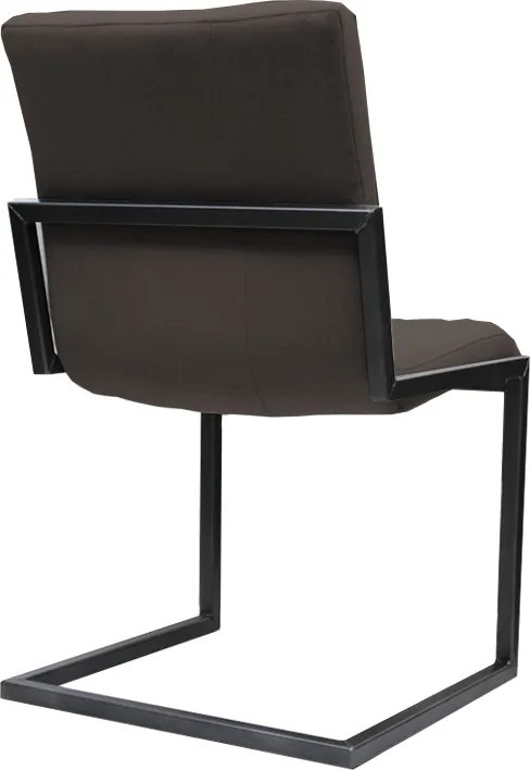 Eetkamerstoel - Lara - stof Element antraciet 02