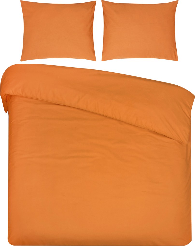 Dekbedovertrek Uni– 100% natuurlijk katoen – 140×200/220 – honey