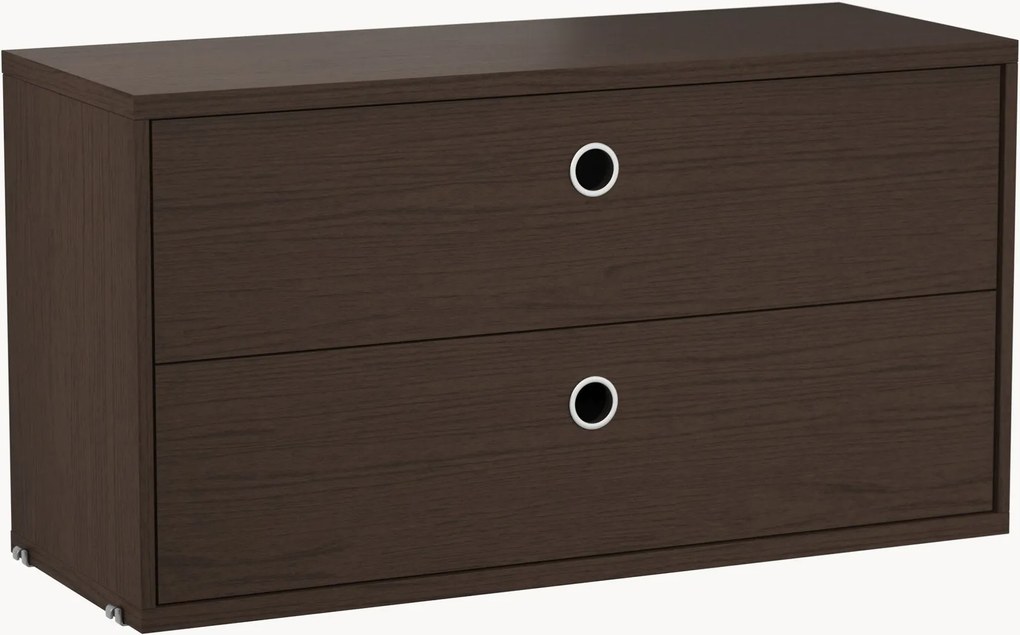Kast String System met lades, B 78 x D 30 cm