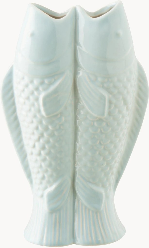Decoratieve vaas 2 Fische, H 36 cm