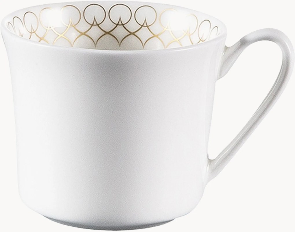 Espressokopjes Jade van beenderporselein, 6-delig