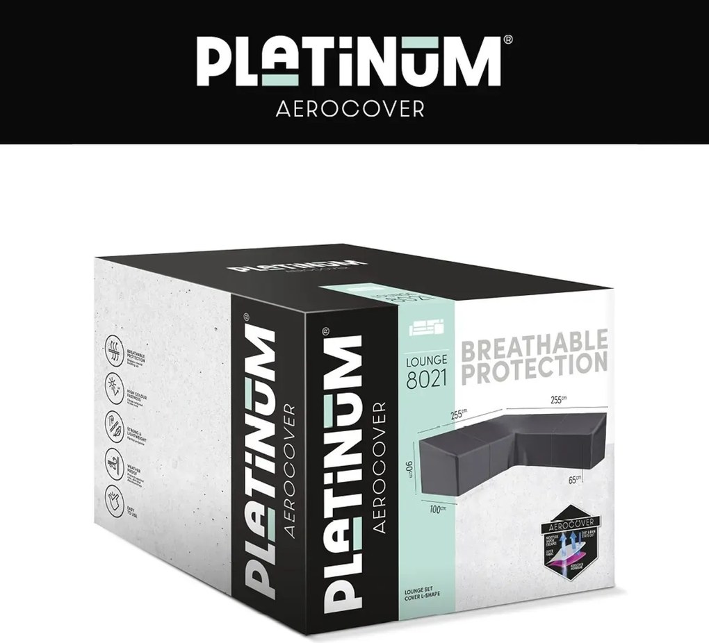 Platinum AeroCover Loungehoes L HB 255x255x100xH65/90