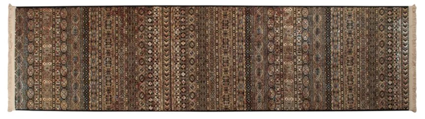 Dutchbone Carpet Shisha Cave 67x245 - Katoen polyester - Dutchbone - Industrieel & robuust