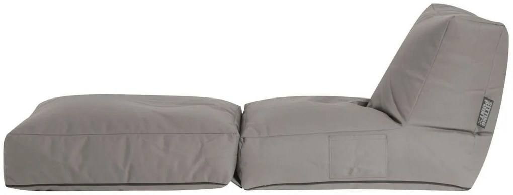 Zitzak/Loungebed Twist Outdoor Plus - Grey