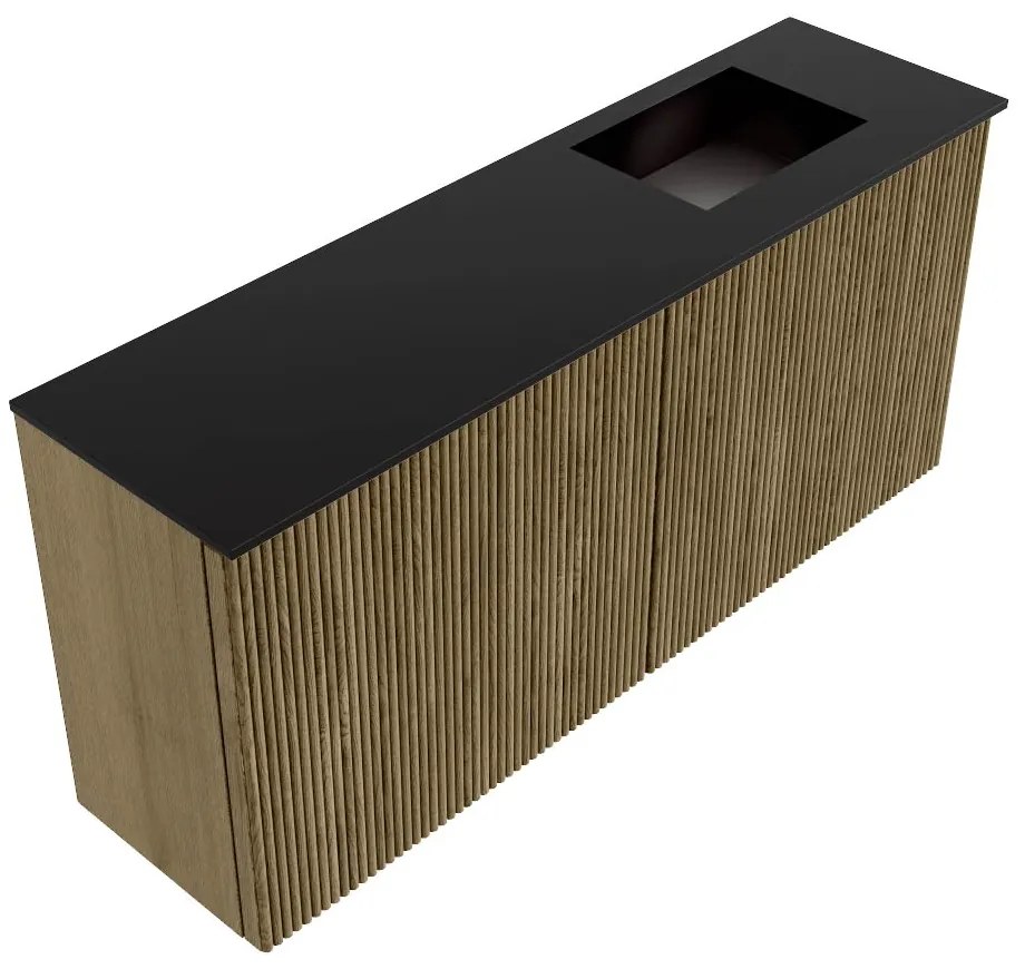 Mondiaz Joya 90cm toiletmeubel dusk met wastafel faye rechts 1 kraangat urban