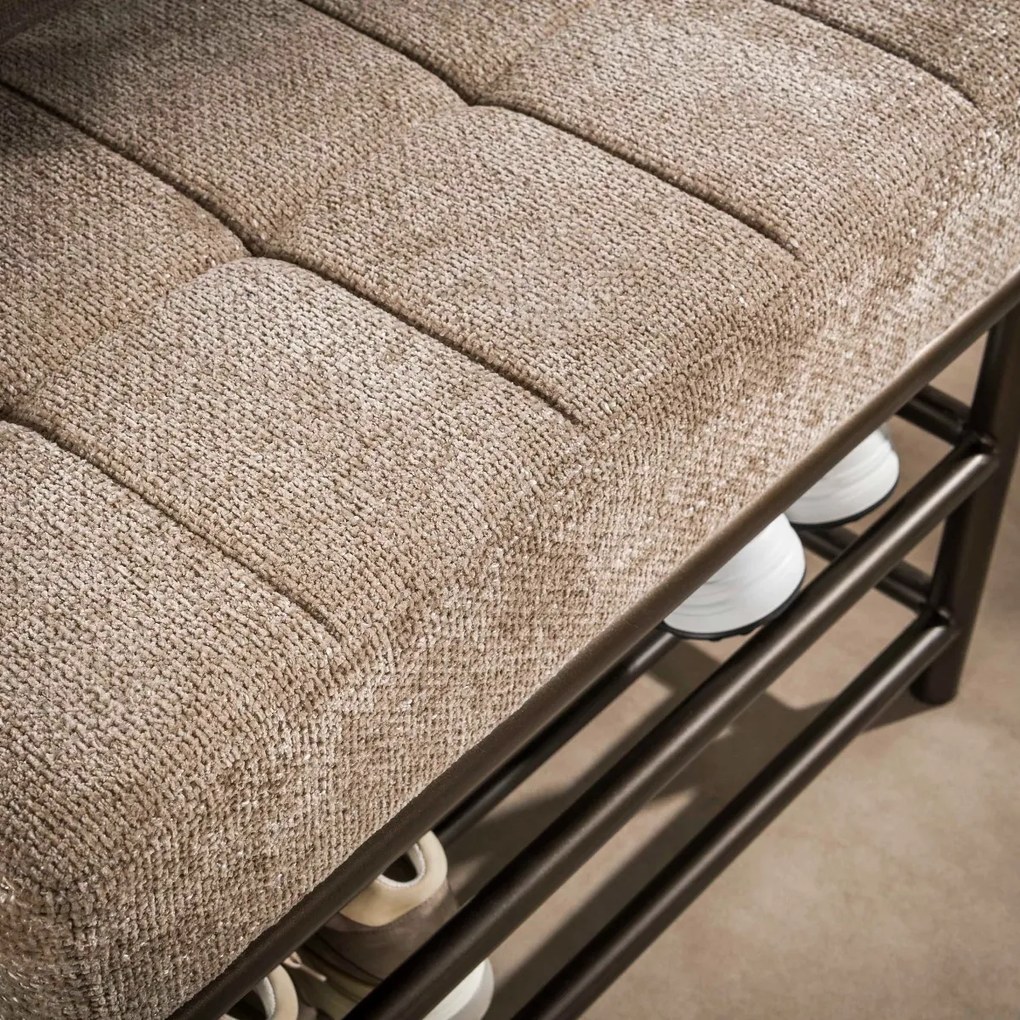 Garderobebank Met Met Haken En Opslag