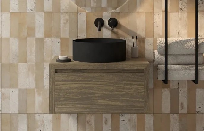 Gliss Design Ares badmeubel 70cm ash gray zonder waskom