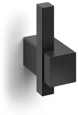 Zack Carvo handdoekhaak 2,3x6,5x4,5cm zwart 40503