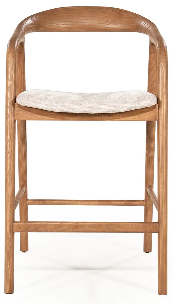 Eleonora Rayven Moderne Barkruk Bruin 94cm