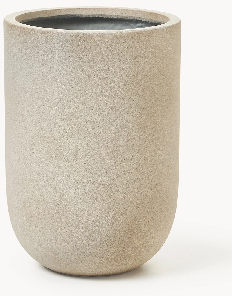 Bloempot Tuscany van beton, H 49 cm