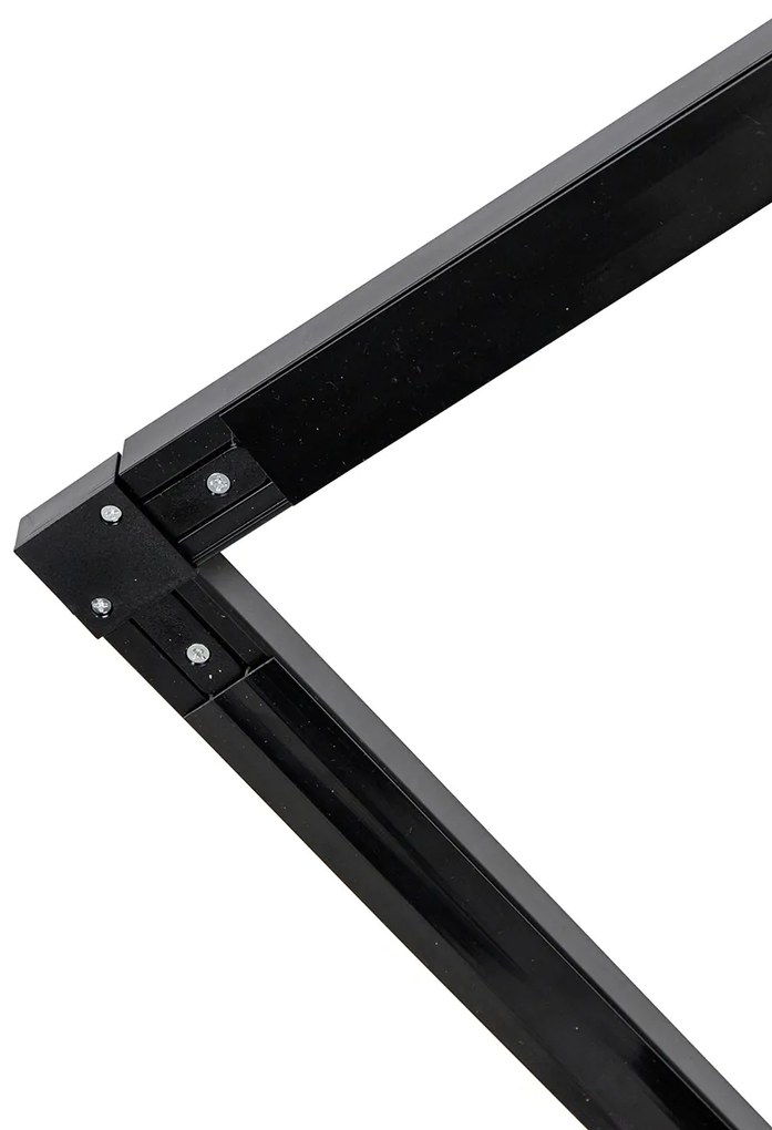 Modern 1-fase railsysteem met 5 spots donkerbrons - Jeana