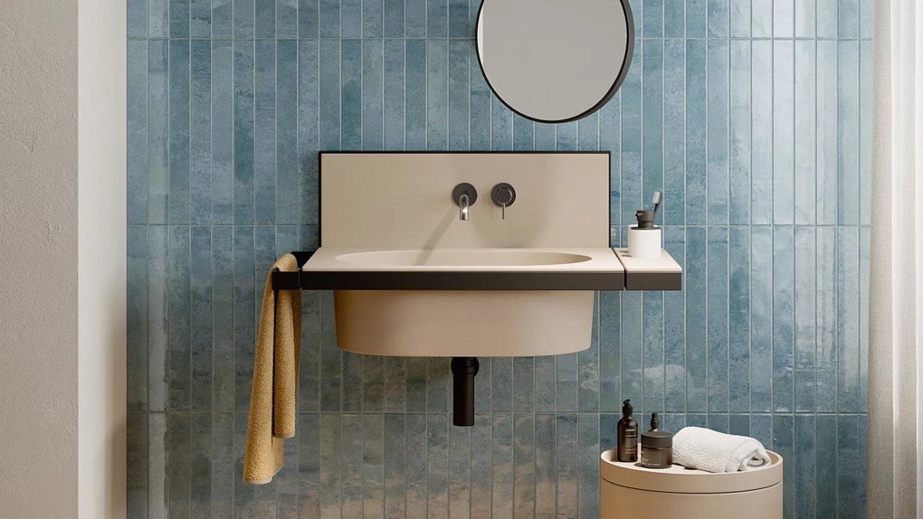 Valence Vista wandtegel california 4.5x45cm lichtblauw