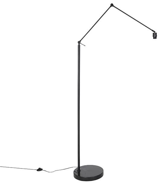 Moderne vloerlamp zwart verstelbaar - Editor Modern E27 Binnenverlichting Lamp