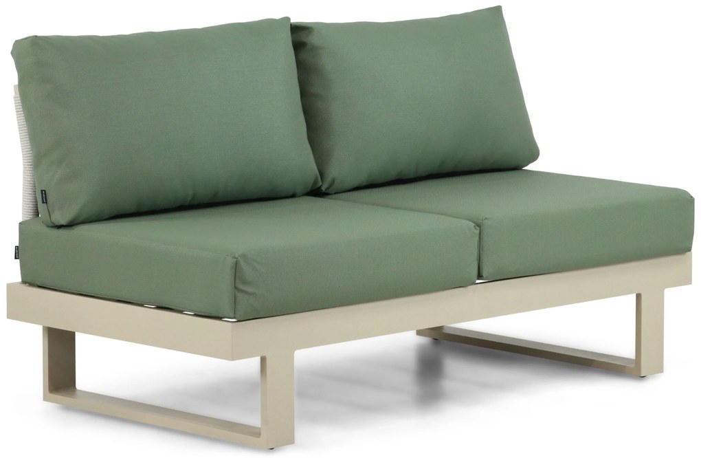Hoek loungeset 5 personen Aluminium Taupe  Lifestyle Garden Furniture Lorenzo