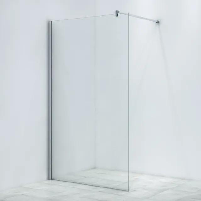 Saniclass Bellini Inloopdouche - 120x200cm - helder glas - chroom WR120-C/C