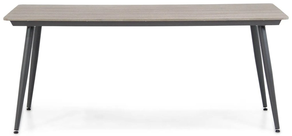Tuinset 4 personen 180 cm Rope /Aluminium/teak Grijs Domani Furniture Foris/Matale