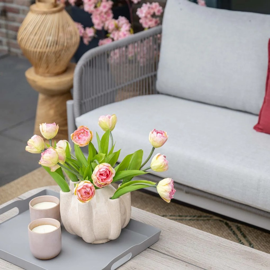 Garden Impressions Luzia loungeset 3-delig - taupe - grey sand
