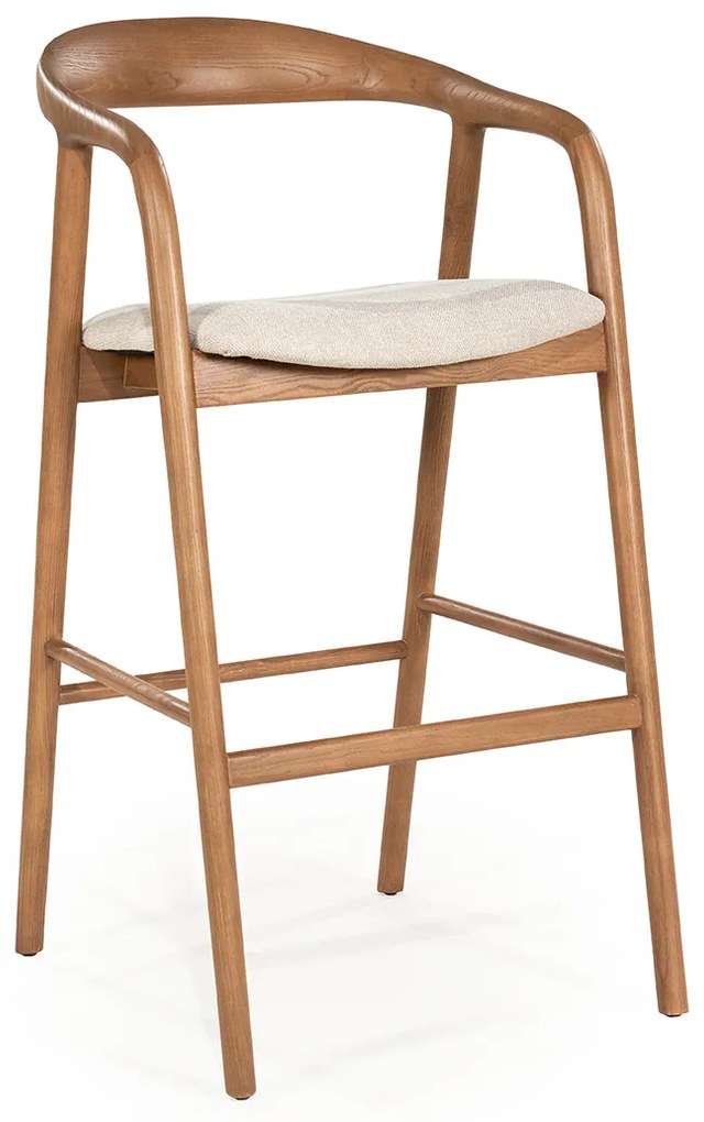 Eleonora Rayven Moderne Barkruk Bruin 104cm