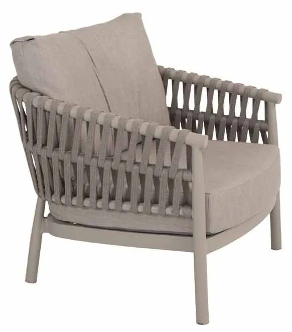 Taste by 4 Seasons Catalana loungestoel SALE Tuinstoel antraciet weerbestendig