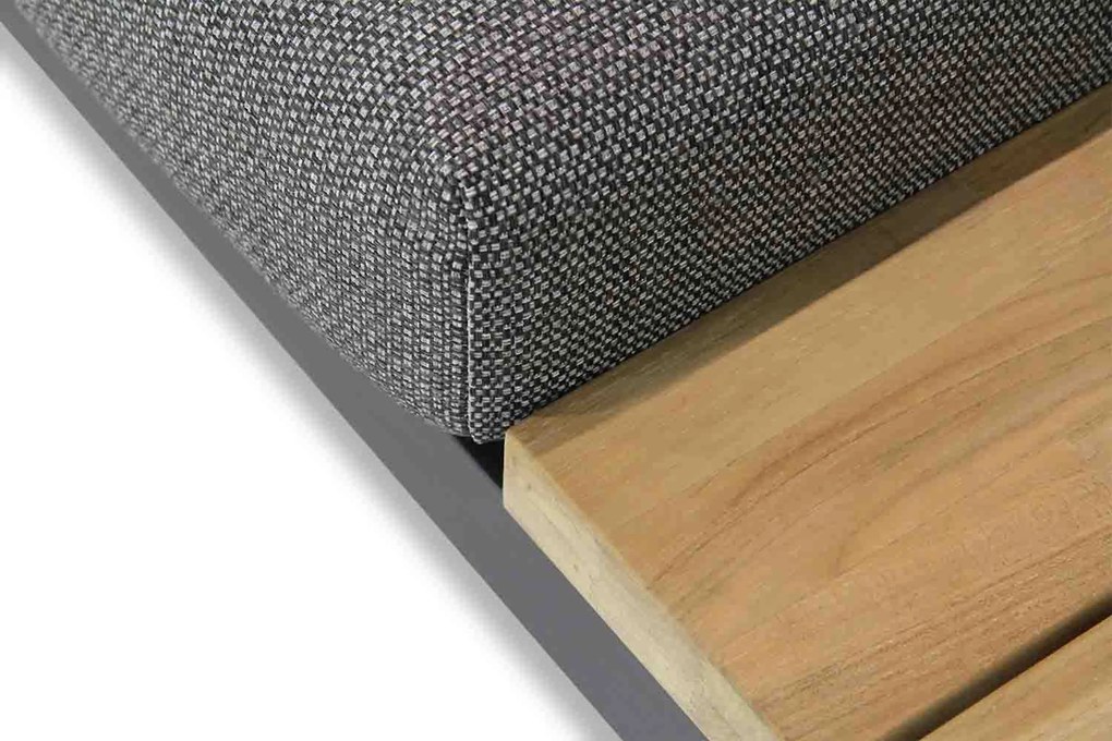 4 Seasons Outdoor Seasons Empire/Riviera Loungeset Aluminium Grijs 4-delig