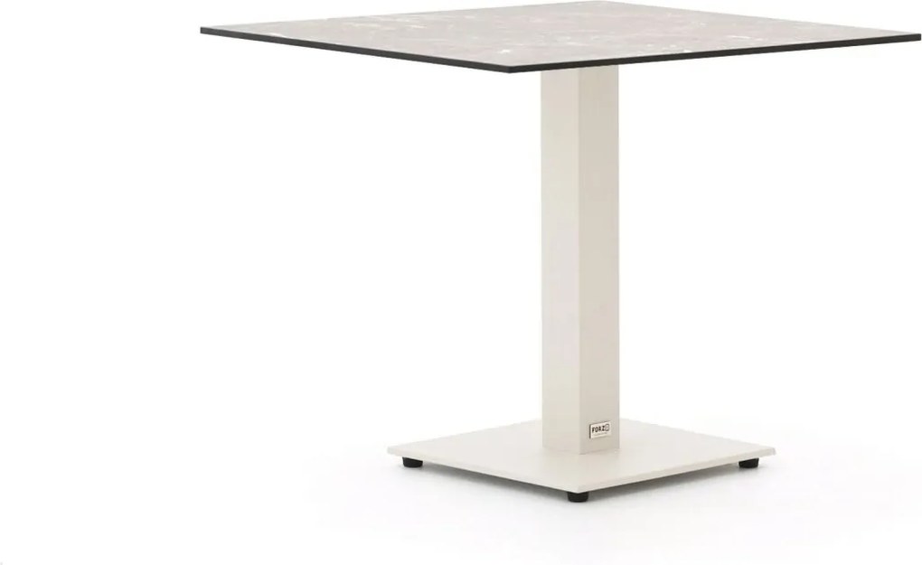 Tuin eettafel Forza  | Vierkant  | Tuintafel Kunststof | 80x80cm | 2 personen | Kees Smit Tuinmeubelen