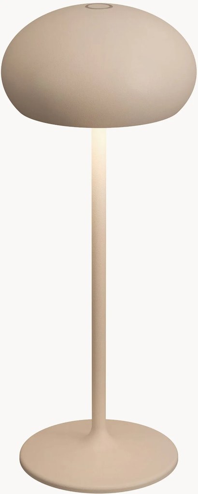 Draagbare outdoor LED-tafellamp Pebble, dimbaar