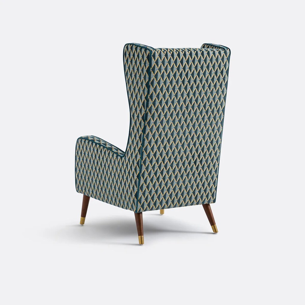 Fauteuil XXL in fluweel, (Y)