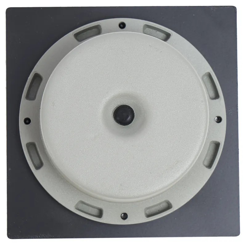 Set van 6 grondspots zwart vierkant incl. LED IP65 solar - Terry