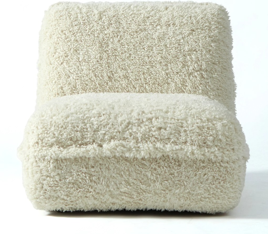 Teddy Fauteuil Zonder Armleuningen Wit