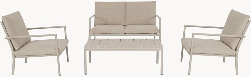 Tuinloungeset Konnor, 4-delig