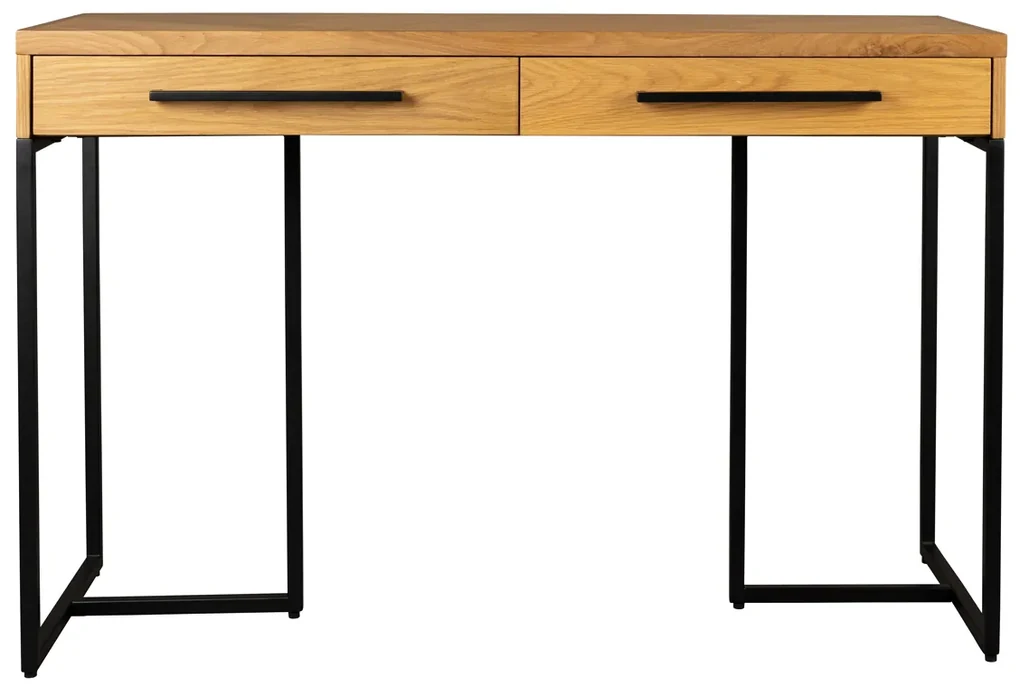 Visgraat Sidetable Eiken - 120 X 45cm.