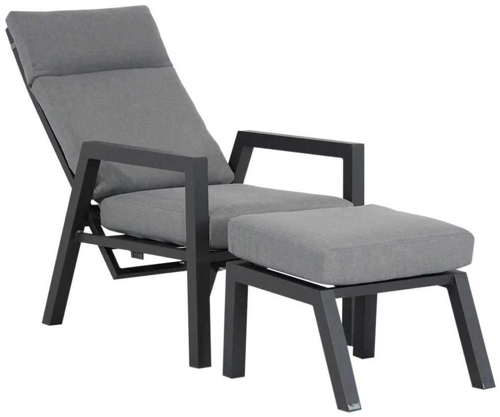 Bistroset 1 persoon Aluminium Grijs Lifestyle Garden Furniture Belmond