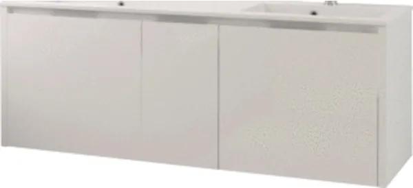 Bruynzeel Matera Onderbouwkast voor dubbele wastafel 150x55x50cm mat wit 232741