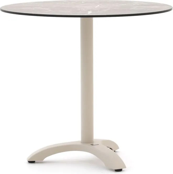 Tuin eettafel Bellagio | Rond | Tuintafel Kunststof | Ø80cm | 2 personen | Kees Smit Tuinmeubelen