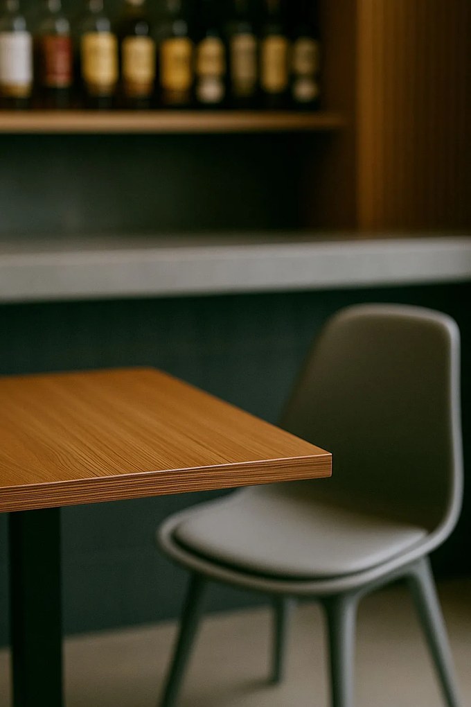 Kuat Zwart 70 cm tafel