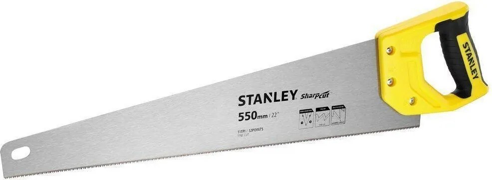 Stanley Handzaag Sharpcut 550mm 11TPI