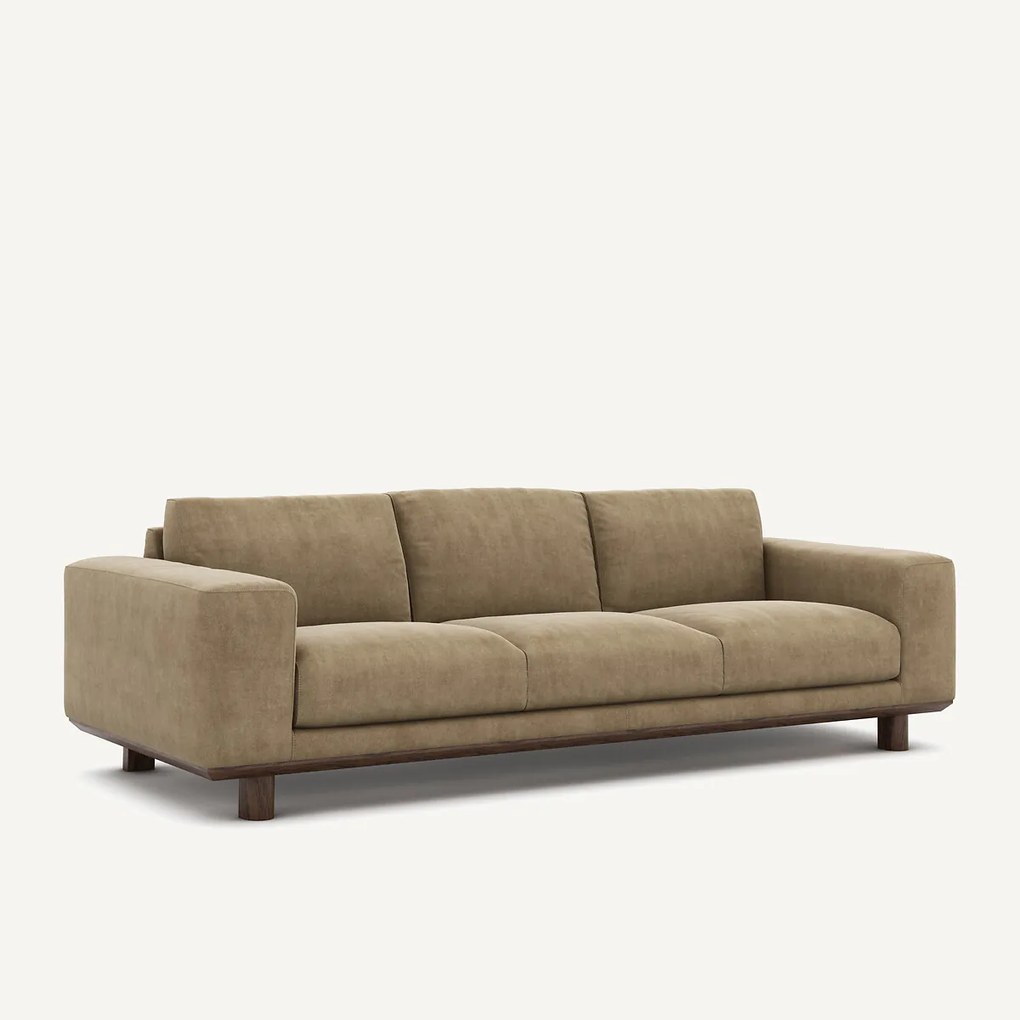 Bank van stonewashed fluweel, CEREA