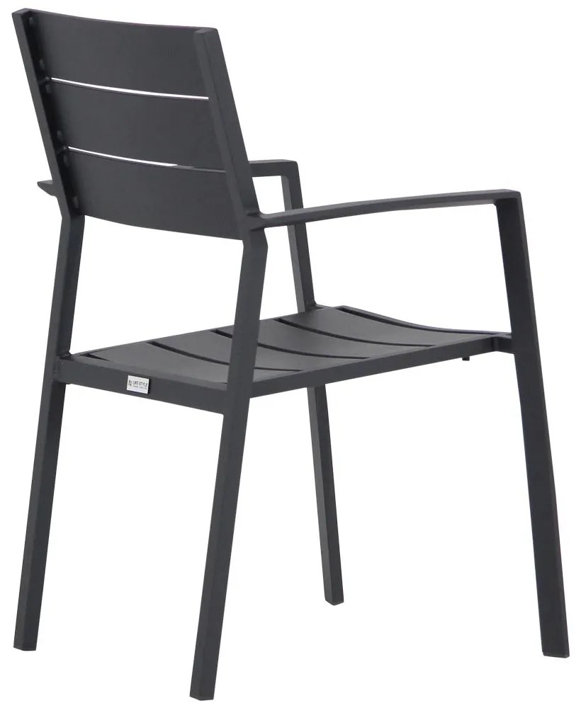 Tuinstoel Aluminium Grijs-antraciet Lifestyle Garden Furniture Stella