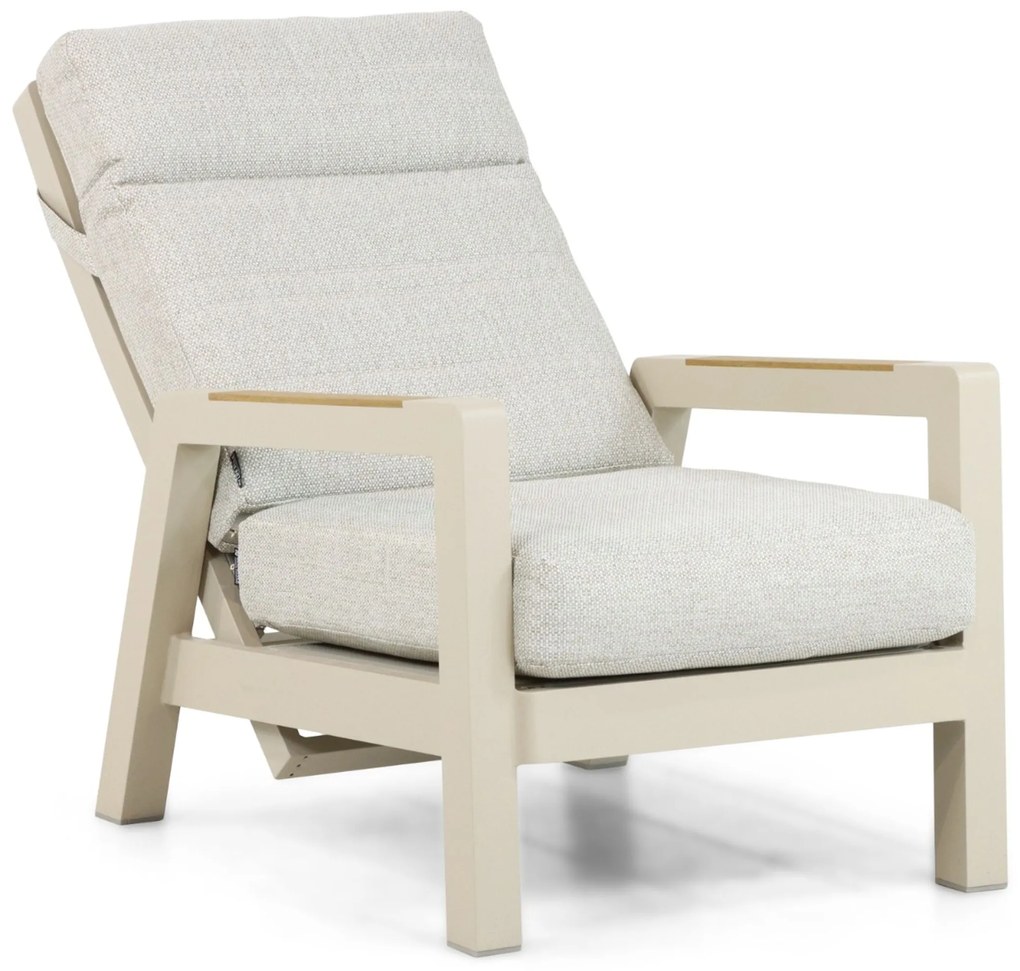 Bistroset 1 persoon Aluminium Taupe Lifestyle Garden Furniture Evora