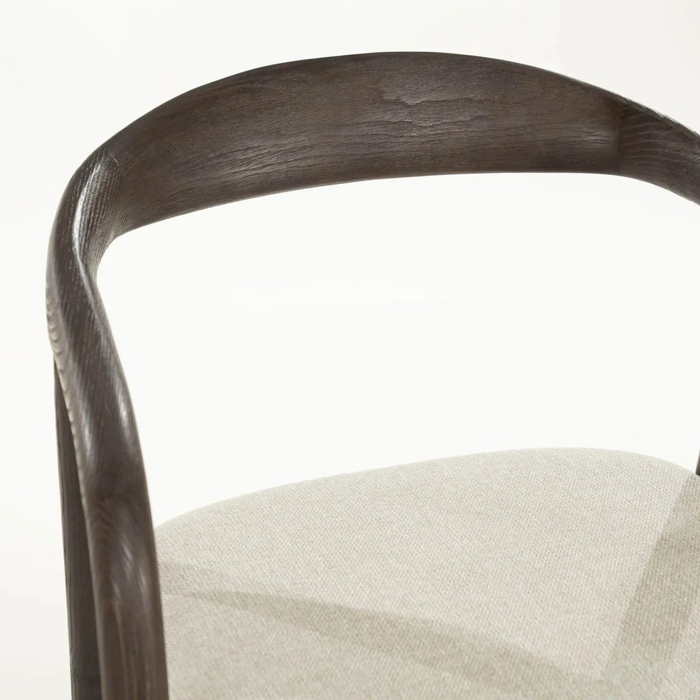 Eleonora Rayven Barkruk Hout Wabi Sabi Stijl Bruin