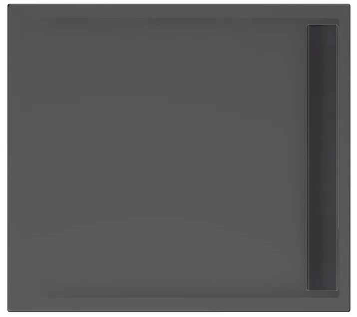 Xenz Easy-Tray douchebak 100x90x5cm zwart mat