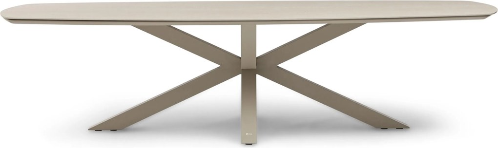 Dining Tuintafel rechthoekig 300x 120 cm Zand/Beige Voyage